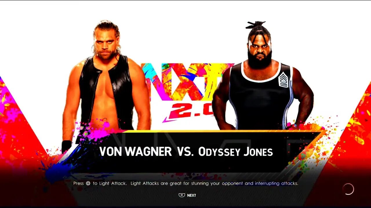 NXT Von Wagner vs Odyssey Jones