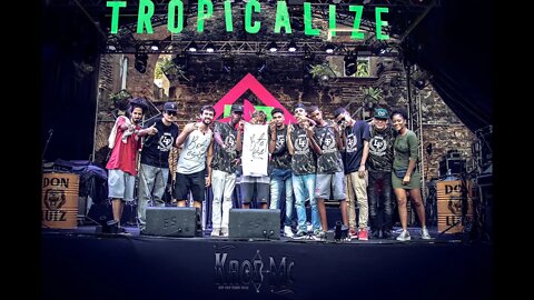 kaos Mc - Baile Black Live Featuring Bull Dogg and DJ Doc B at Tropicalize in Brazil