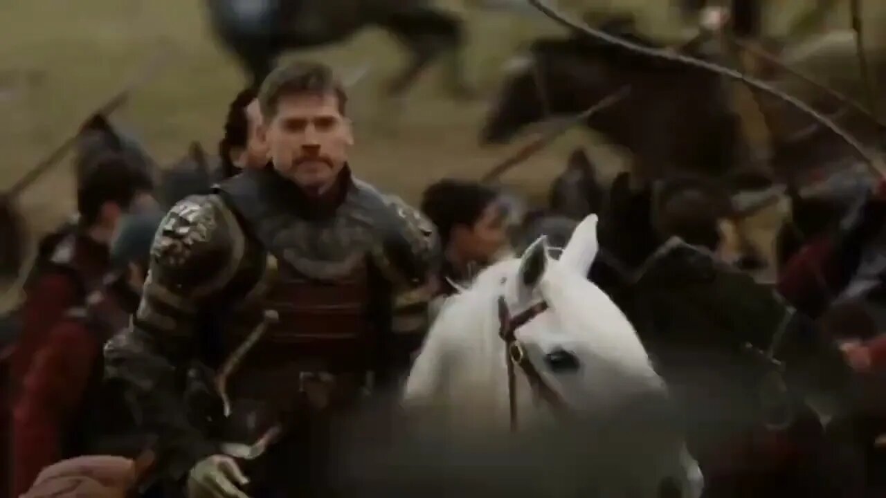 Game of Thrones Daenerys and dragon burning the lannister army