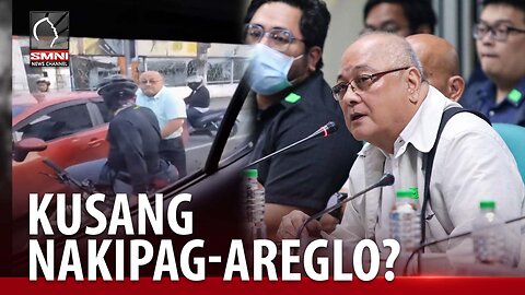 Siklista sa road rage incident, kusang nakipag-areglo?