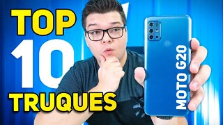 Moto G20 - TOP 10 Dicas & Truques pra deixar ele TOP!