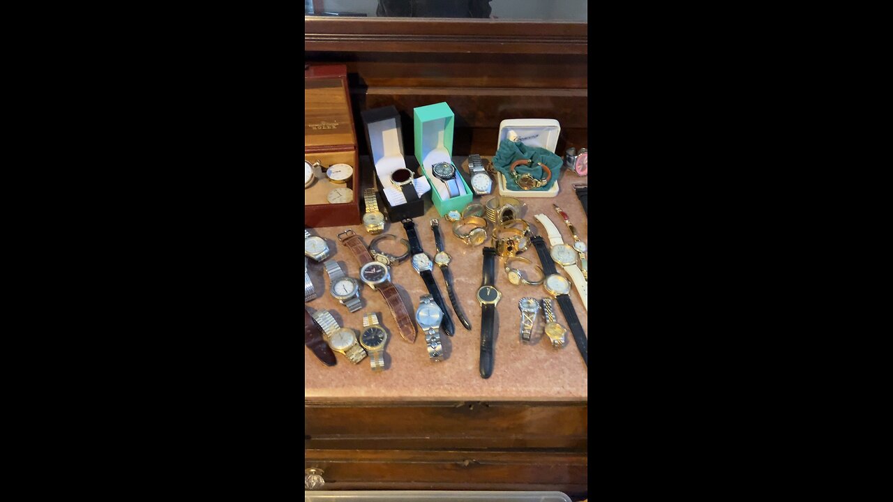 Watch Collection Auction 11/17/24 with Men’s and Women’s Timepieces $1 Starts and No Reserves