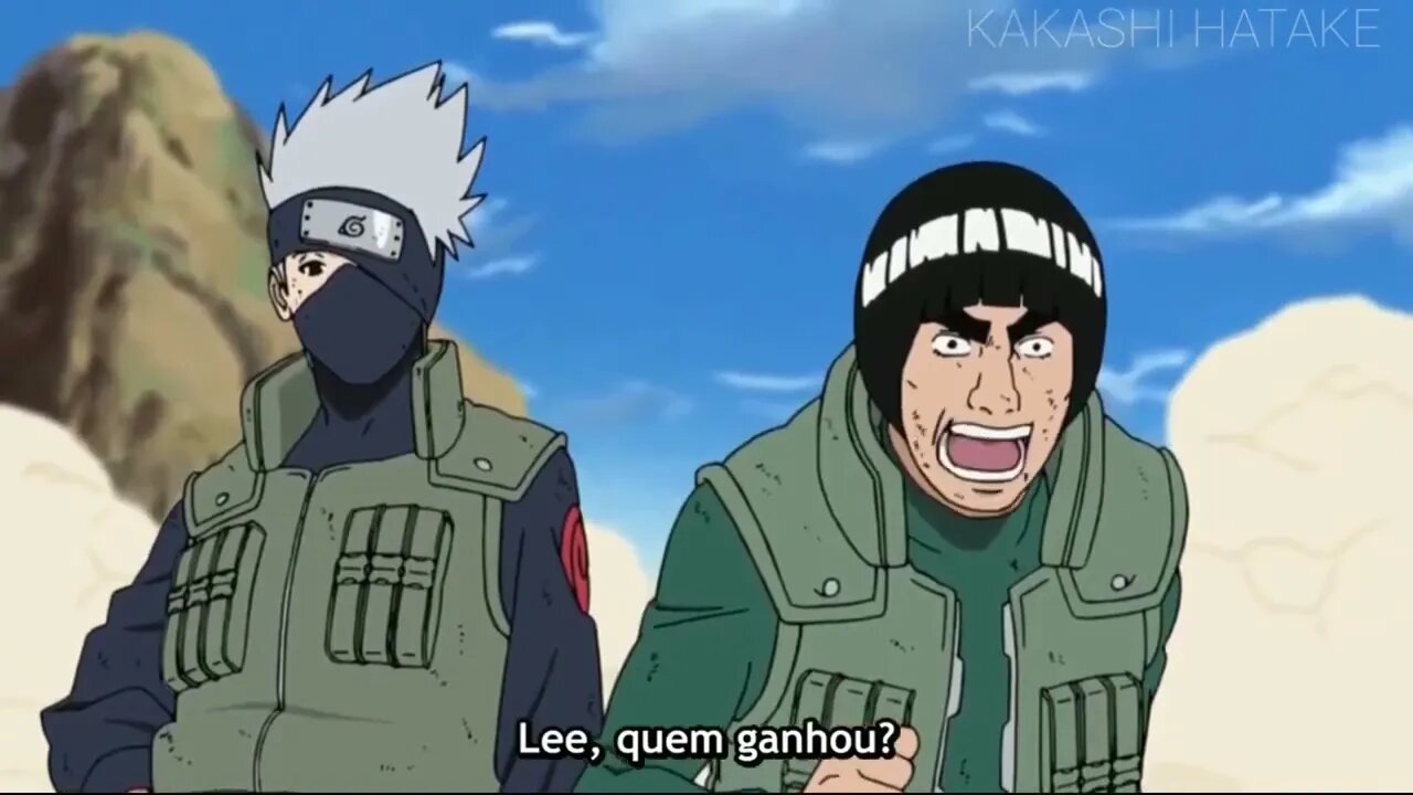 Kakashi Vs Gai - A Ultima Batalha