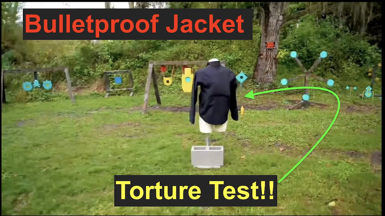 Torture Test - Bodyguard Peacemaker CCW Bulletproof Jacket