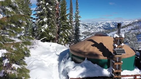 Idaho Parks and Recreation manages backcountry yurts north of Idaho City