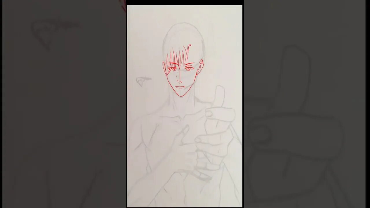 Drawing a random anime character