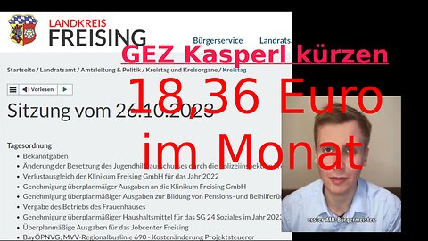 Kreistag Freising Sitzung vom 26.10.2023