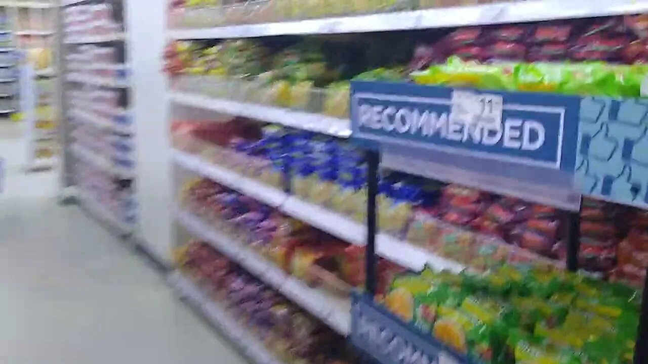 Instant Noodle Selection Philippines Grocery Store