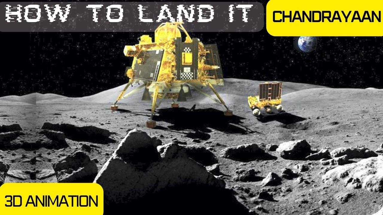 Animation of chandrayaan: How it landed moon