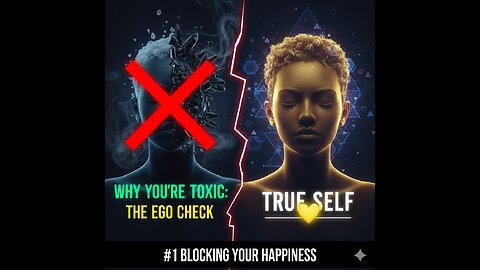 Why You're Toxic: The EGO Check (The #1 Thing Blocking Your Happiness)