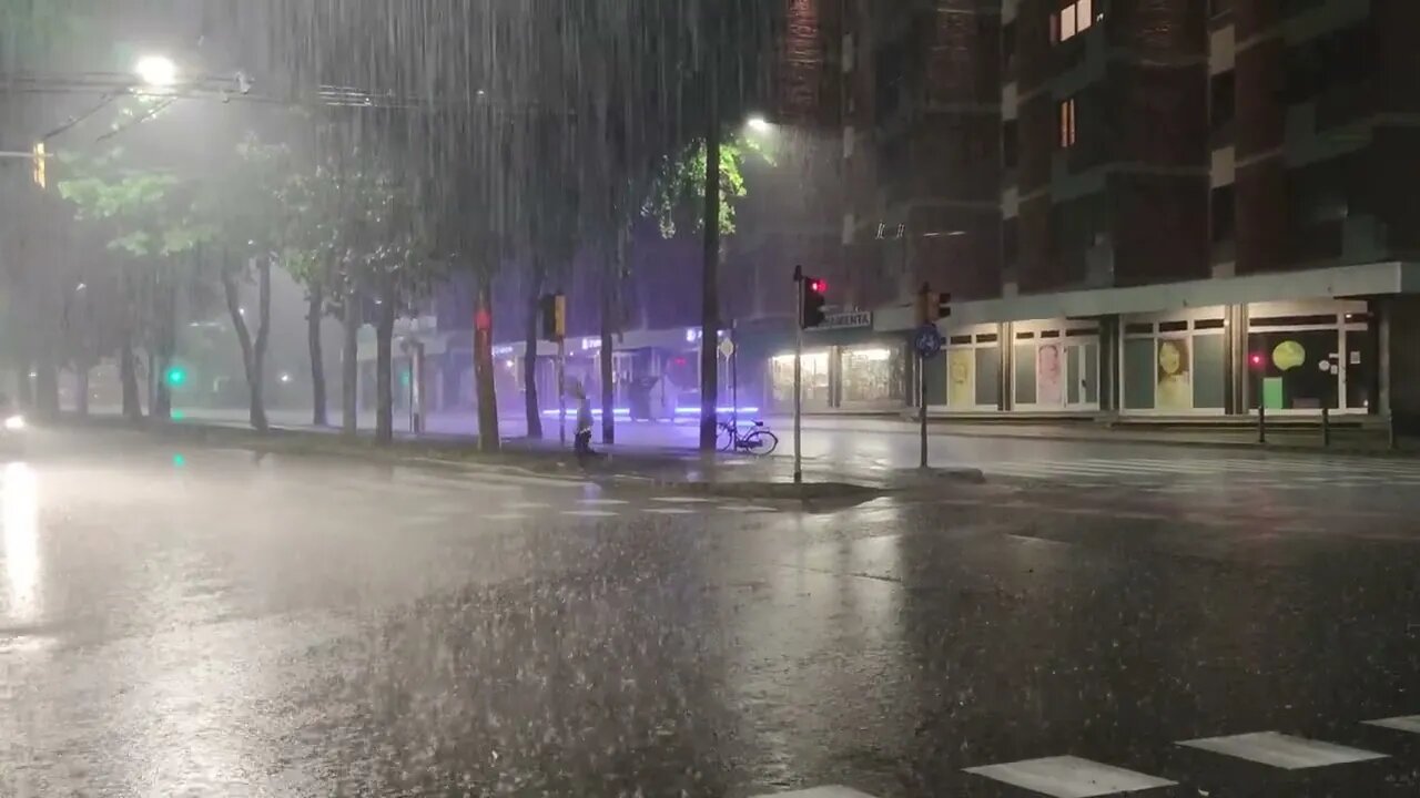 Heavy rain