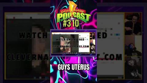 Check Out This Guys Uterus #shorts #short #podcasting