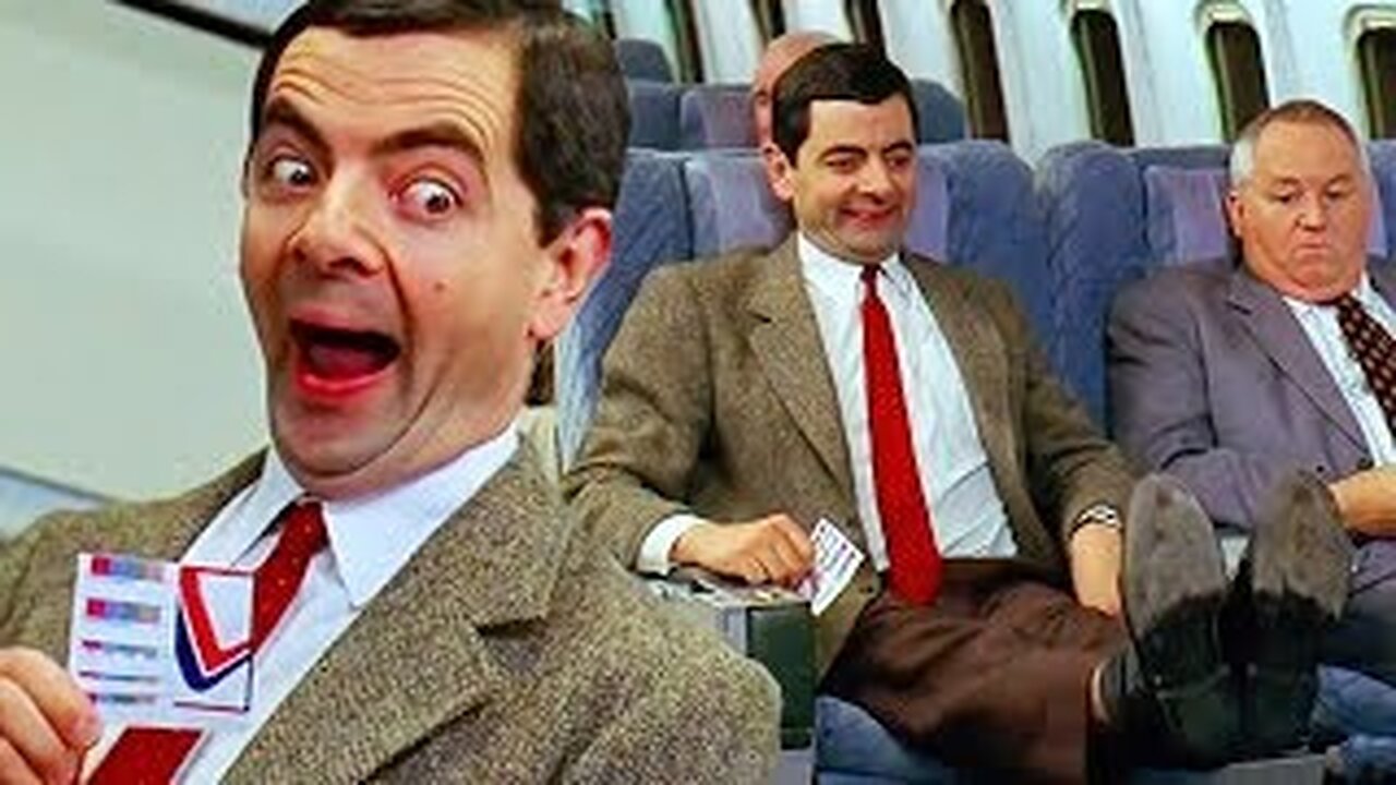 AIRPLANE Bean | Bean Movie | Funny Clips | Mr Bean