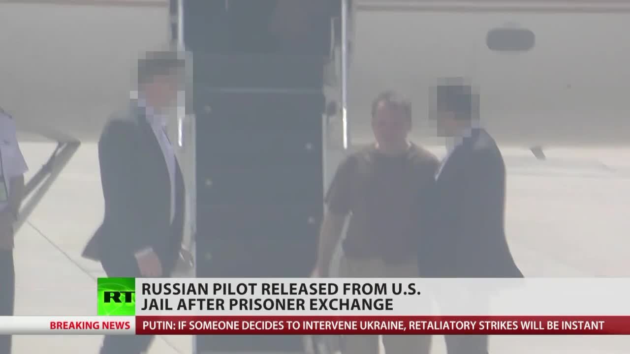 Russian Pilot Released From US Jail In Moscow-Washington Prisoner Exchange