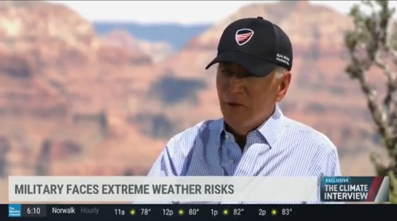 Biden Is Preparing The Military For.... Climate