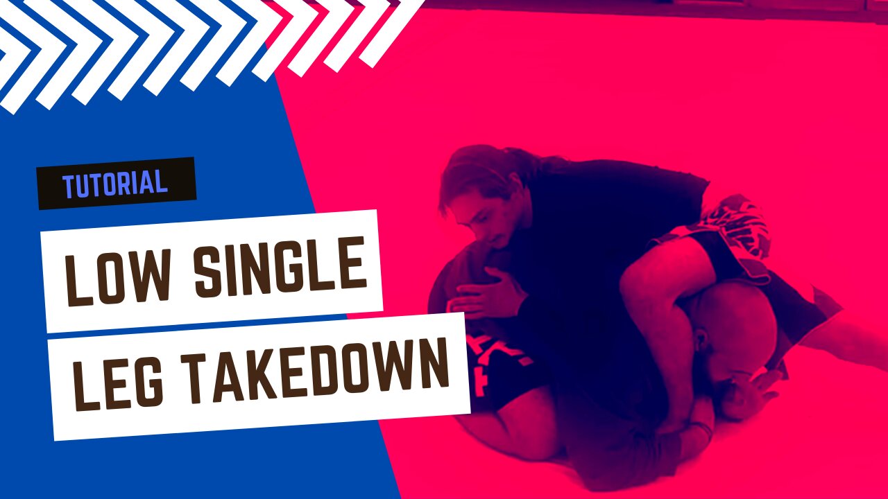 Low Single Leg Takedown Tutorial - Standing in BJJ