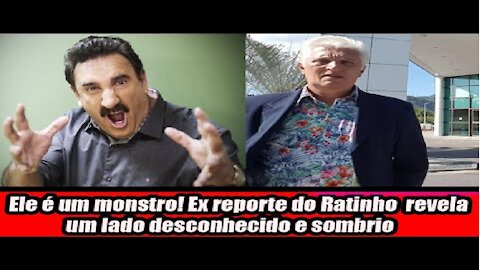 Amigo da onça! Ex reporte do Ratinho revela um lado desconhecido