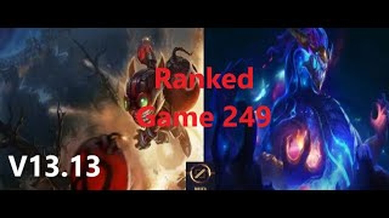 Ranked Game 249 Ziggs Vs Aurelion Sol Mid League Of Legends V13.13