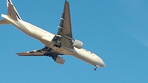 Boeing 777-200ER F-GSPO coming from Paris to Fortaleza