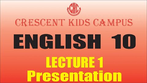 English 10th Presentation 2