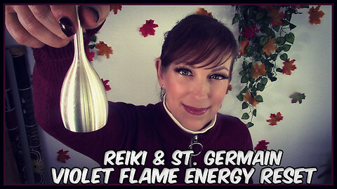 Reiki✨Violet Flame Energy Reset With Selenite & Lite ASMR✋💜🤚