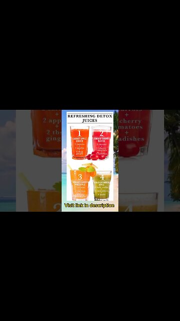 Refreshing Detox Juice Which Fruit Juice Is Best For Detox | Refreshing Green Juice Recipe #Shorts