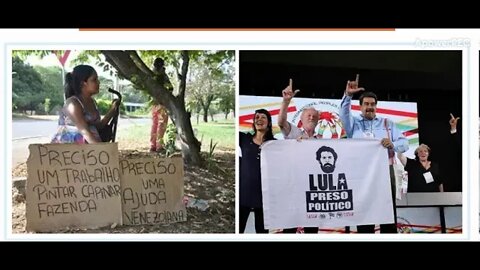 PETISTAS APLAUDEM DESTRUIÇÃO DA VENEZUELA