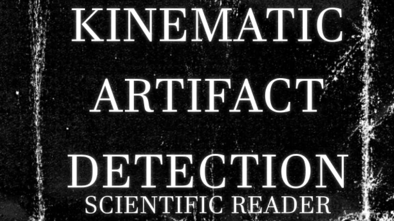 Scientific Review and Discussion of Kinematic Artifact Detection w/ Special Guest