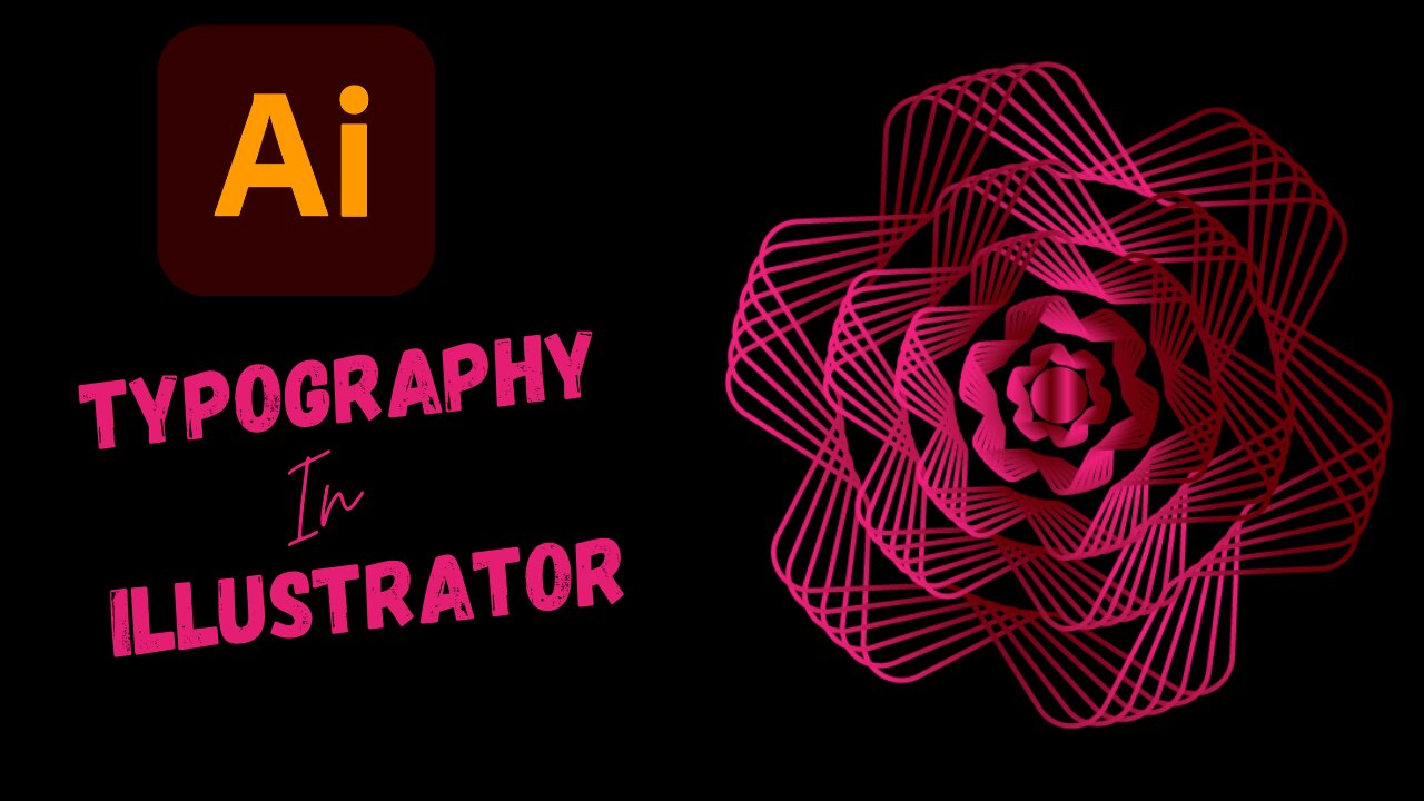 "Mastering Flower Design in Adobe Illustrator - A Creative Journey"