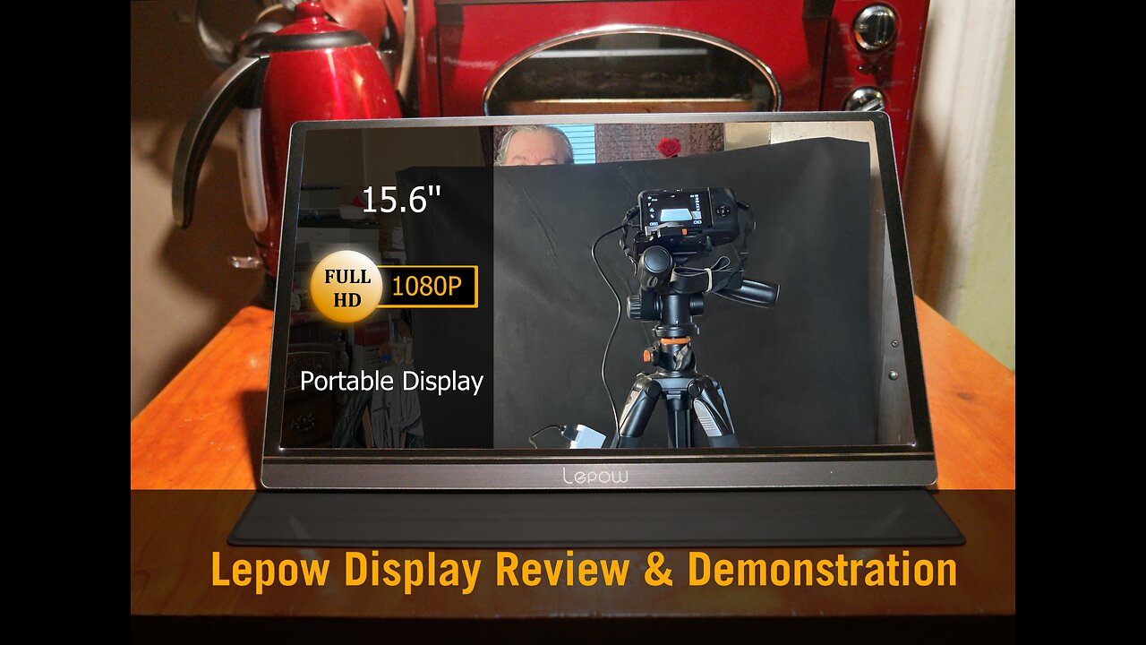 Lepow Portable Display Unboxing & Review | Watch how it works!