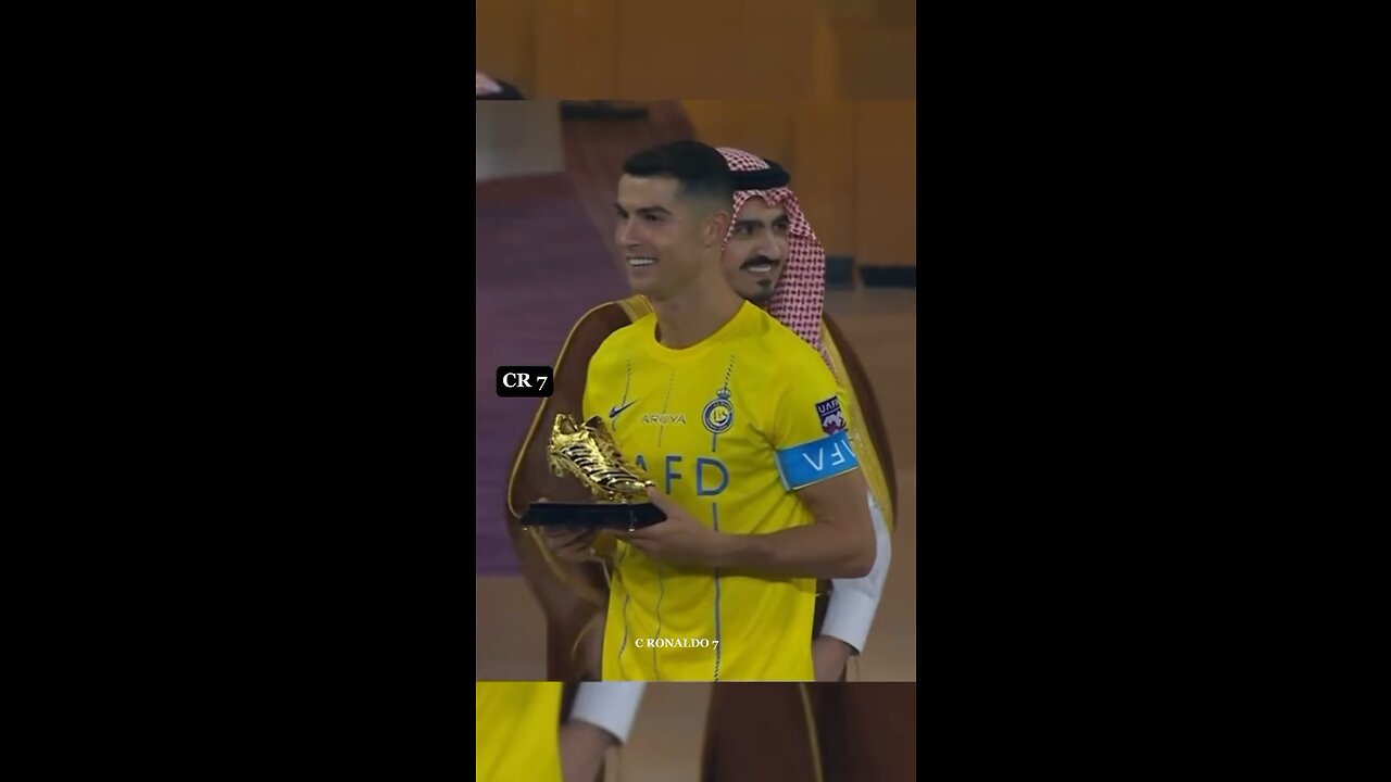 Cristiano Ronaldo first CUP Al Nasr