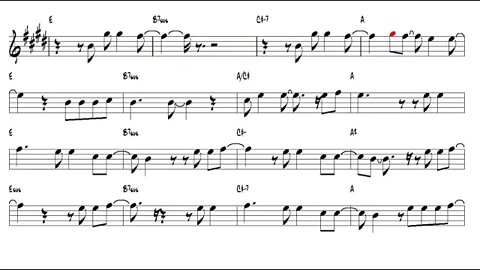 With Or Without You U2 Tenor Sax
