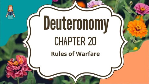 Deuteronomy Chapter 20 | NRSV Bible Reading