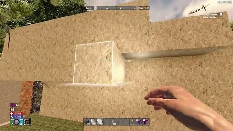 7 Days to Die - undergraund afk base upgrading blocks