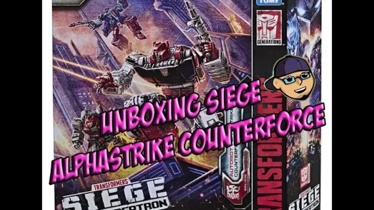 Transformers Siege Sideswipe g2, Slamdance e Trenchfoot Alphastrike Counterforce Unboxing