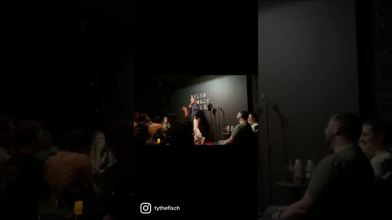 Weirdest comedy heckle ever!