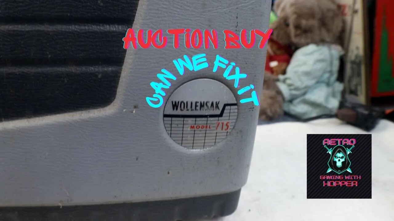 Wollensak 715P 8MM Projector Auction Buy / Can We Fix It