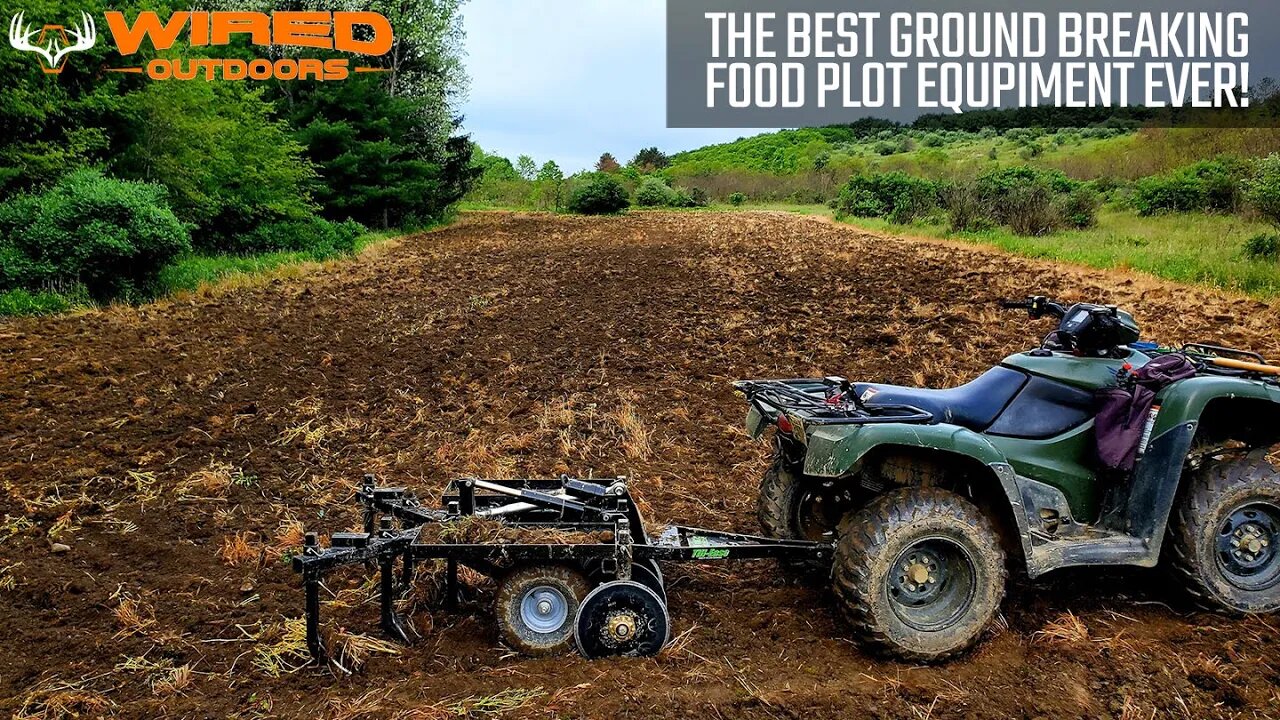 The Best Ground Breaking Food Plot Equipment For A 4 Wheeler Ever!