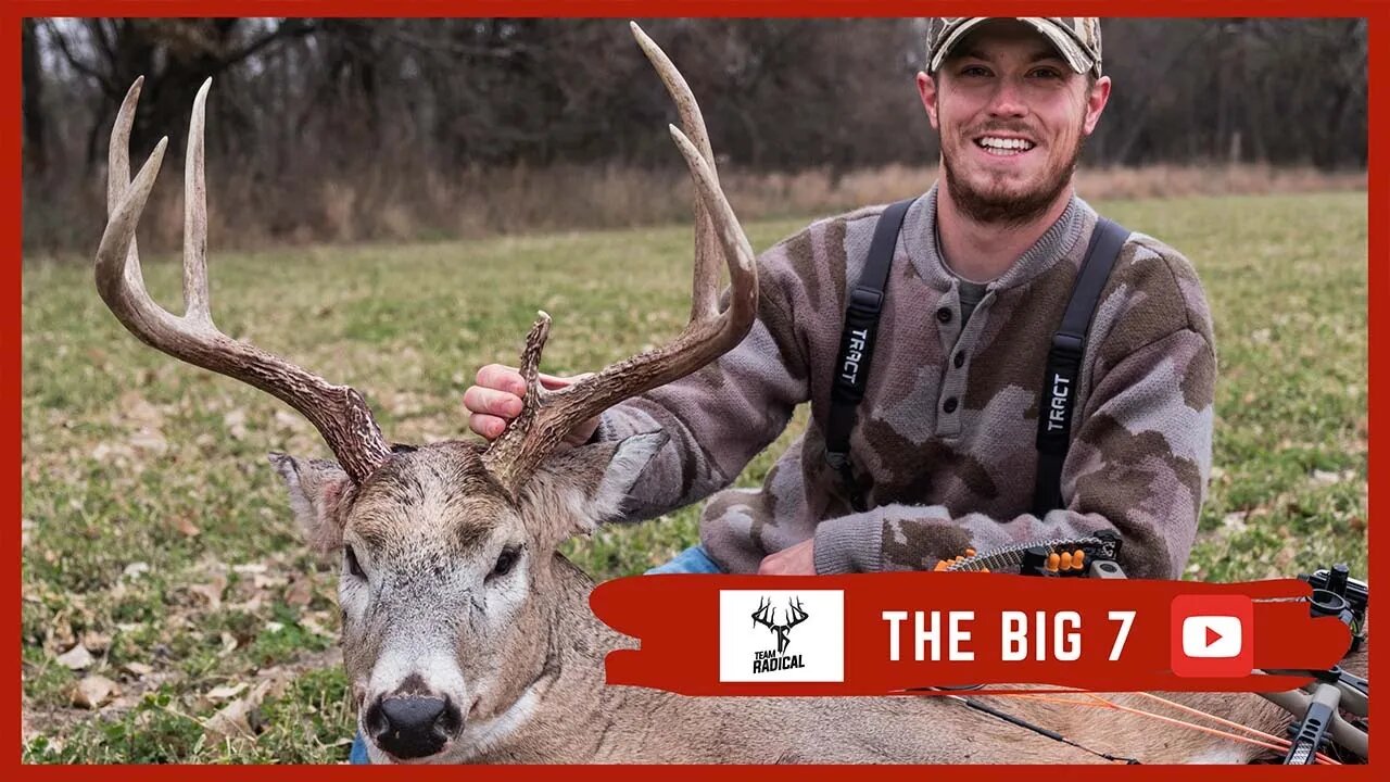 Nebraska Bow Hunt I Big Buck Down