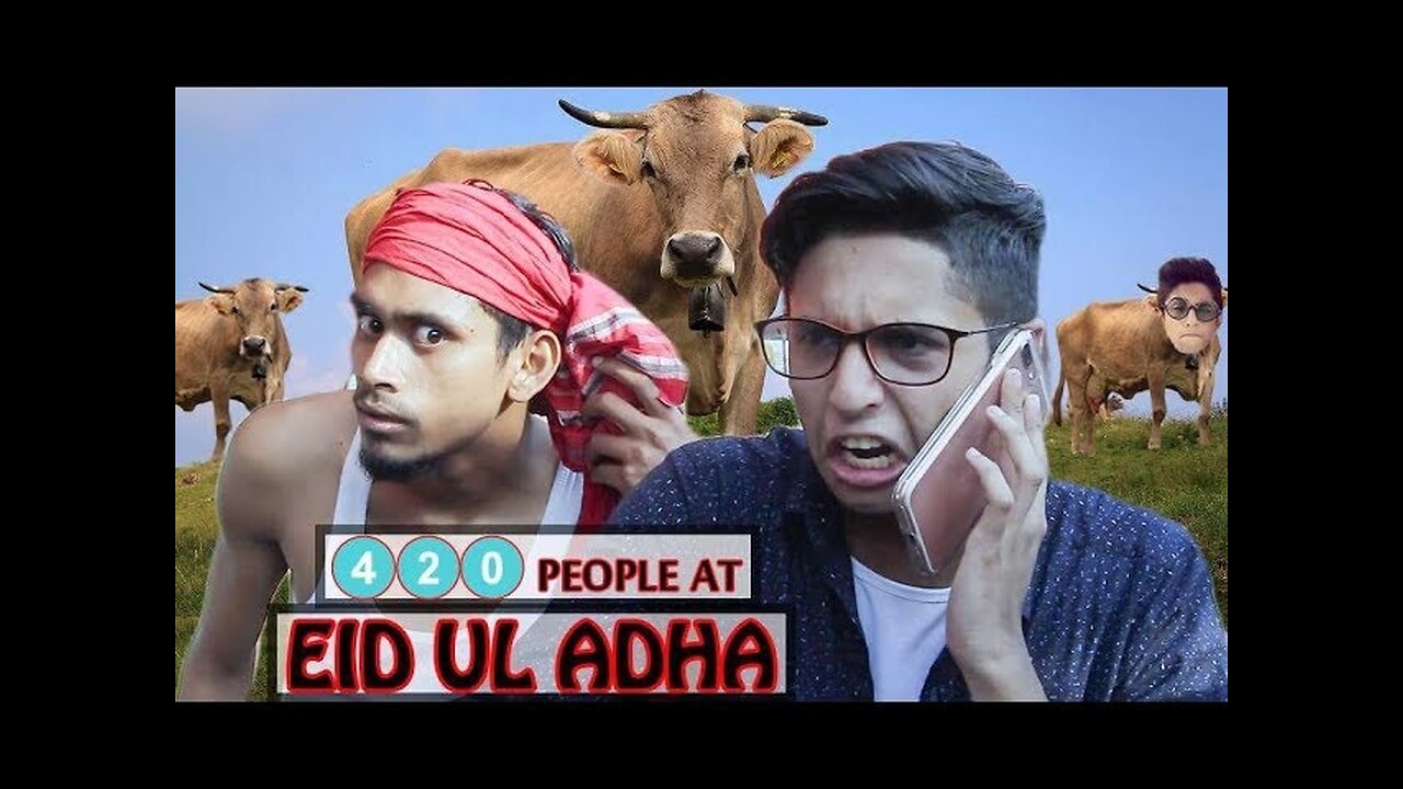 Bangla funny video | Bengali 420 people at EID UL ADHA .