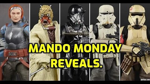 MANDO MONDAY BO KATAN KRYZE - STAR WARS ARCHIVE TUSKEN RAIDER, DEATH TROOPER - NINJA KNIGHT