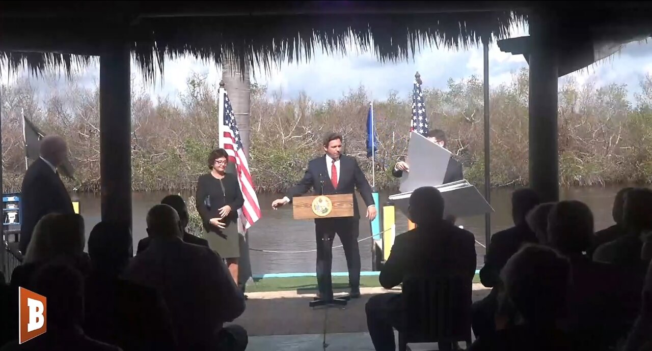 LIVE: Florida Gov. Ron DeSantis is delivering remarks…