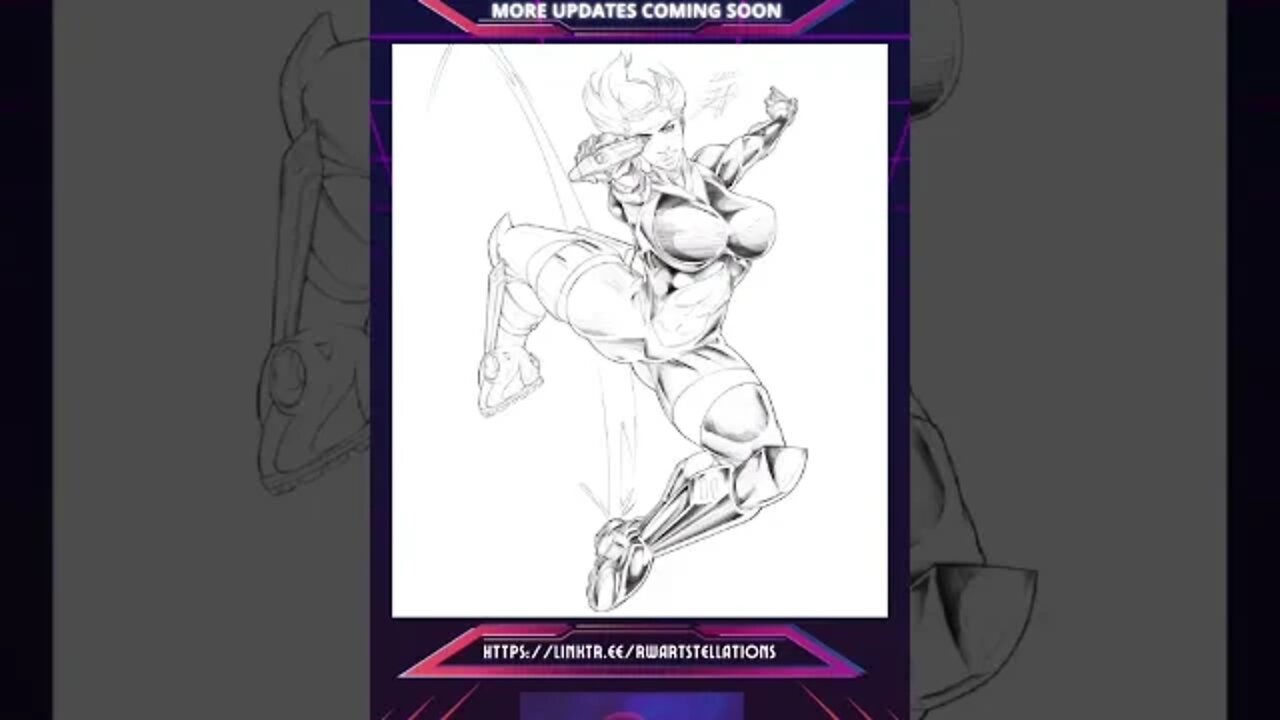 Novera, an assassin in Virgin Kill Paradox. #virginkillparadox #comicsgate #comicart