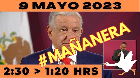 💩🐣👶 #AMLITO | Mañanera Martes 9 de Mayo 2023 | El gansito veloz de 2:30 a 1:20.