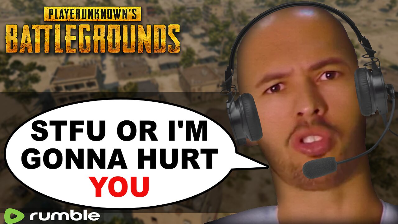 Andrew Tate Plays PUBG (Soundboard Trolling)