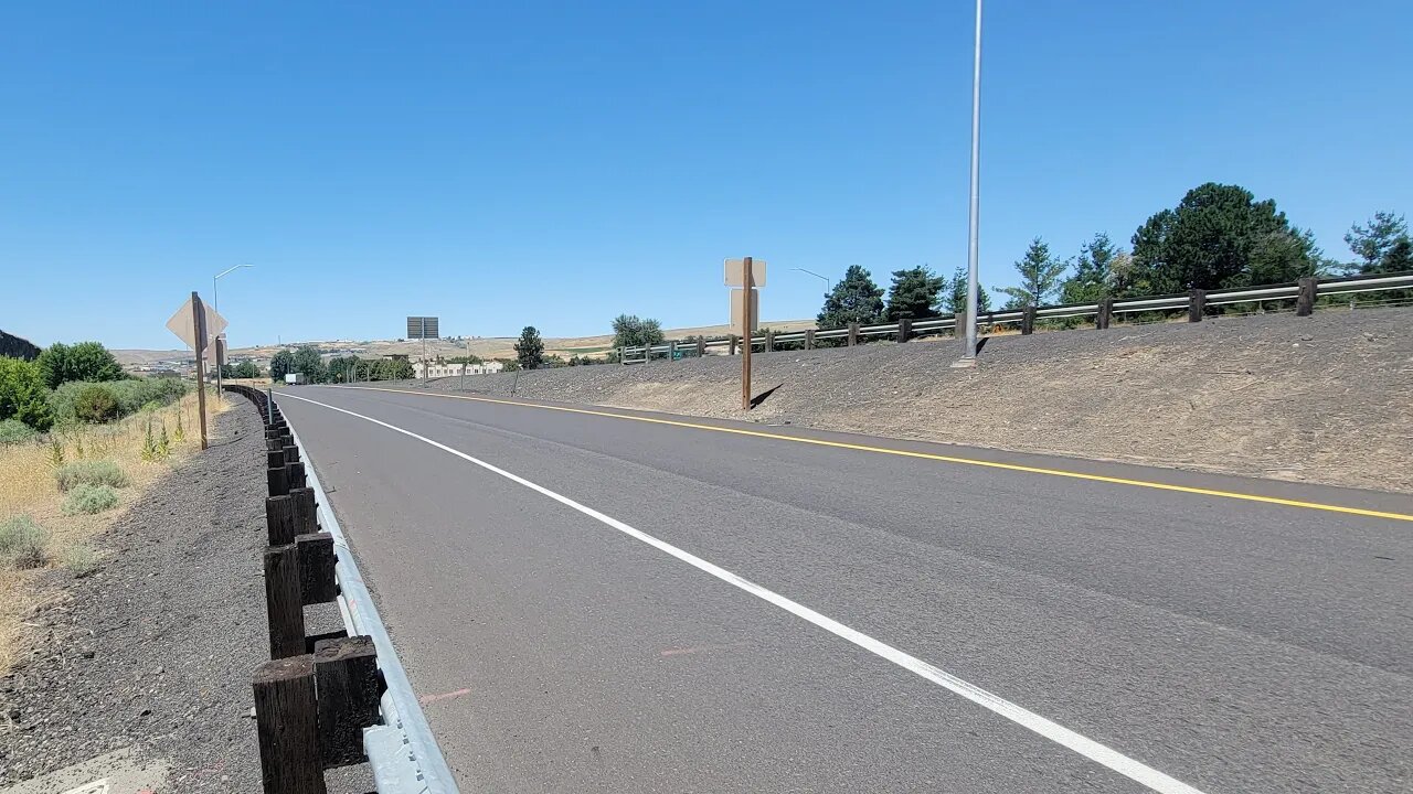 2nd HITCH HIKE COMPLETED. 100 Miles CLOSER Pendleton
