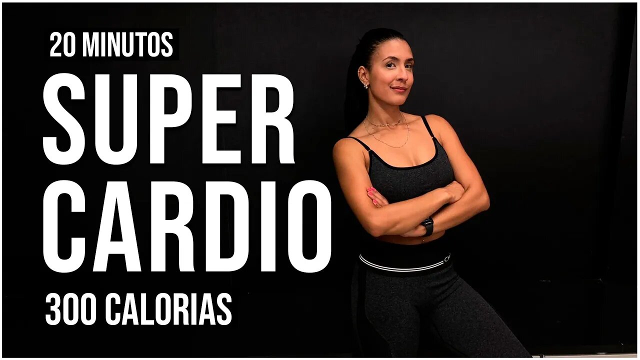 Treino de CARDIO INTENSO | 300 calorias | Sem equipamentos | Treino HARD