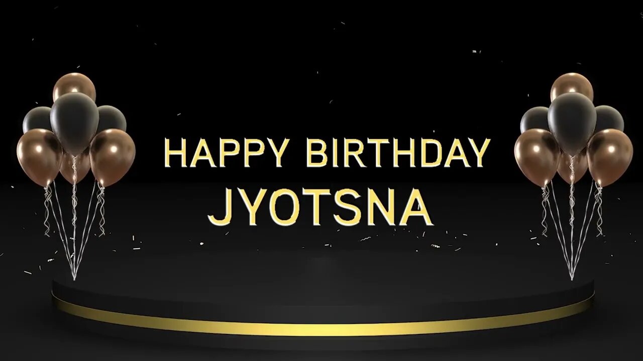 Wish you a very Happy Birthday Jyotsna
