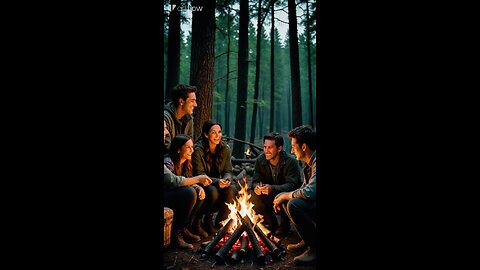 Camping trip in the forest: encounter with a man-eating monster