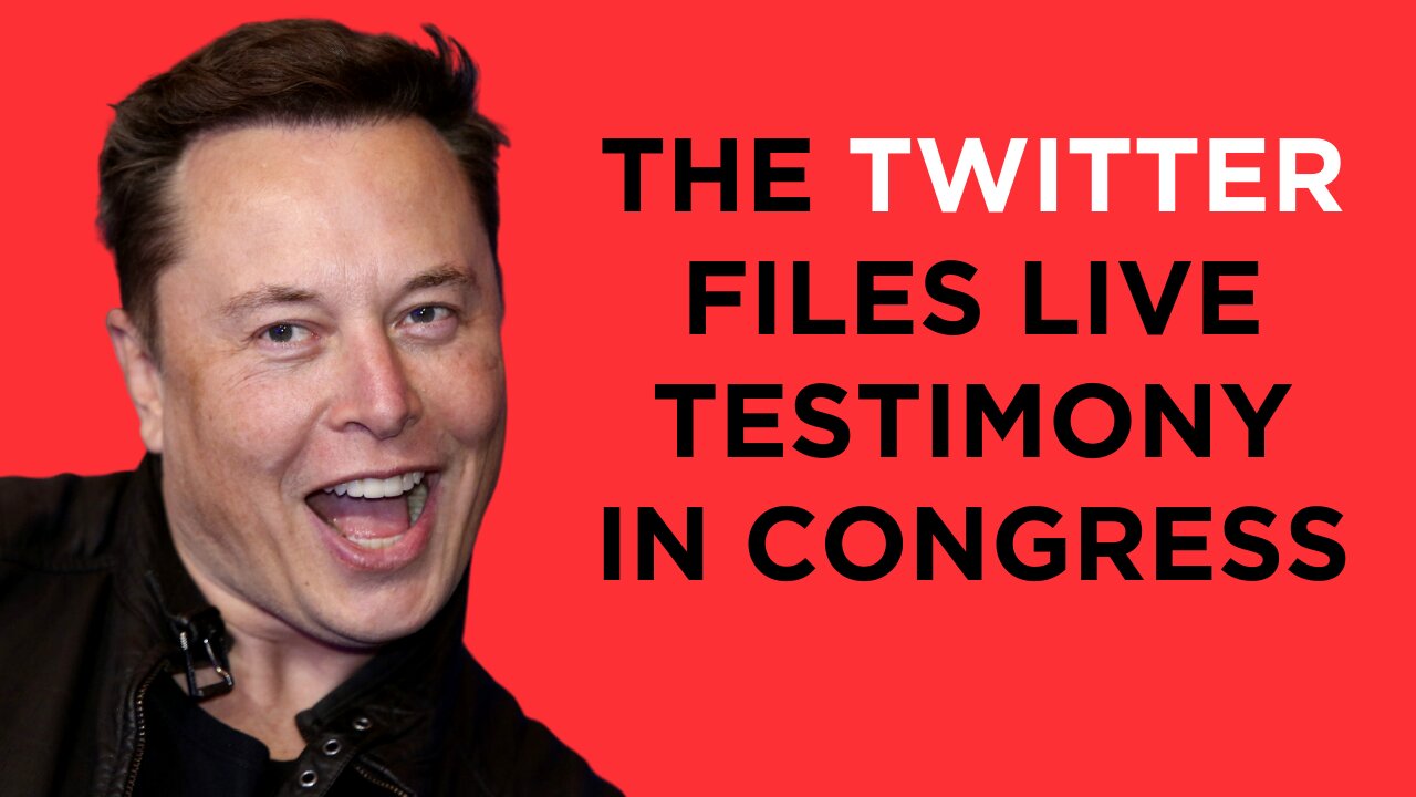 The Twitter Files Congressional Testimony: Matt Taibbi and Michael Shellenberger testify